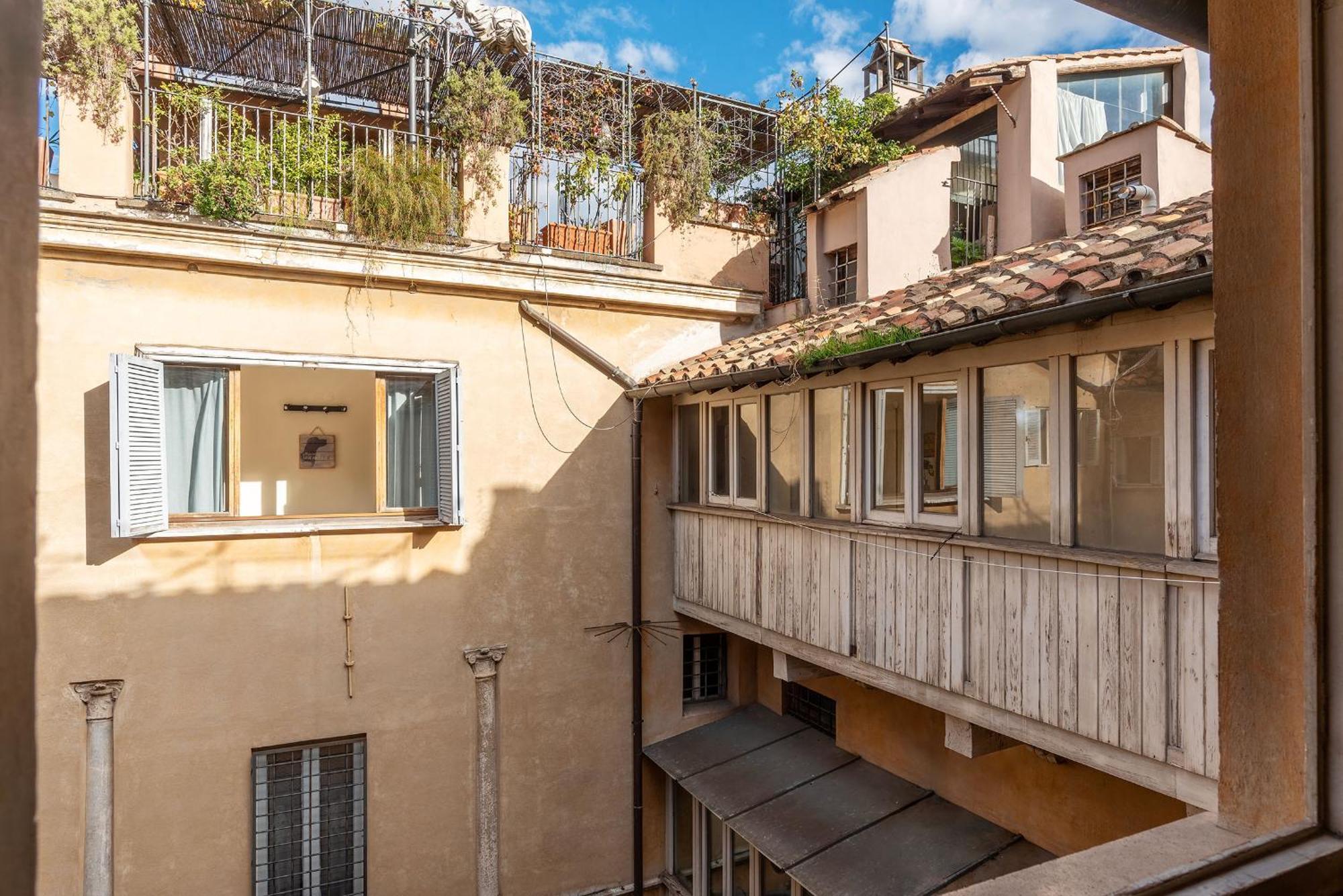 Апартаменты Piazza Navona Penthouse Рим Экстерьер фото